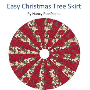 Easy Christmas Tree Skirt Epattern