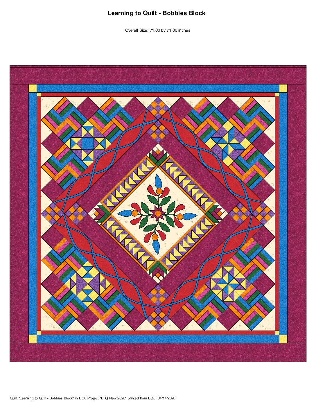 Dancing Dutch Tulips - Learning to Quilt - EBook - Image 4
